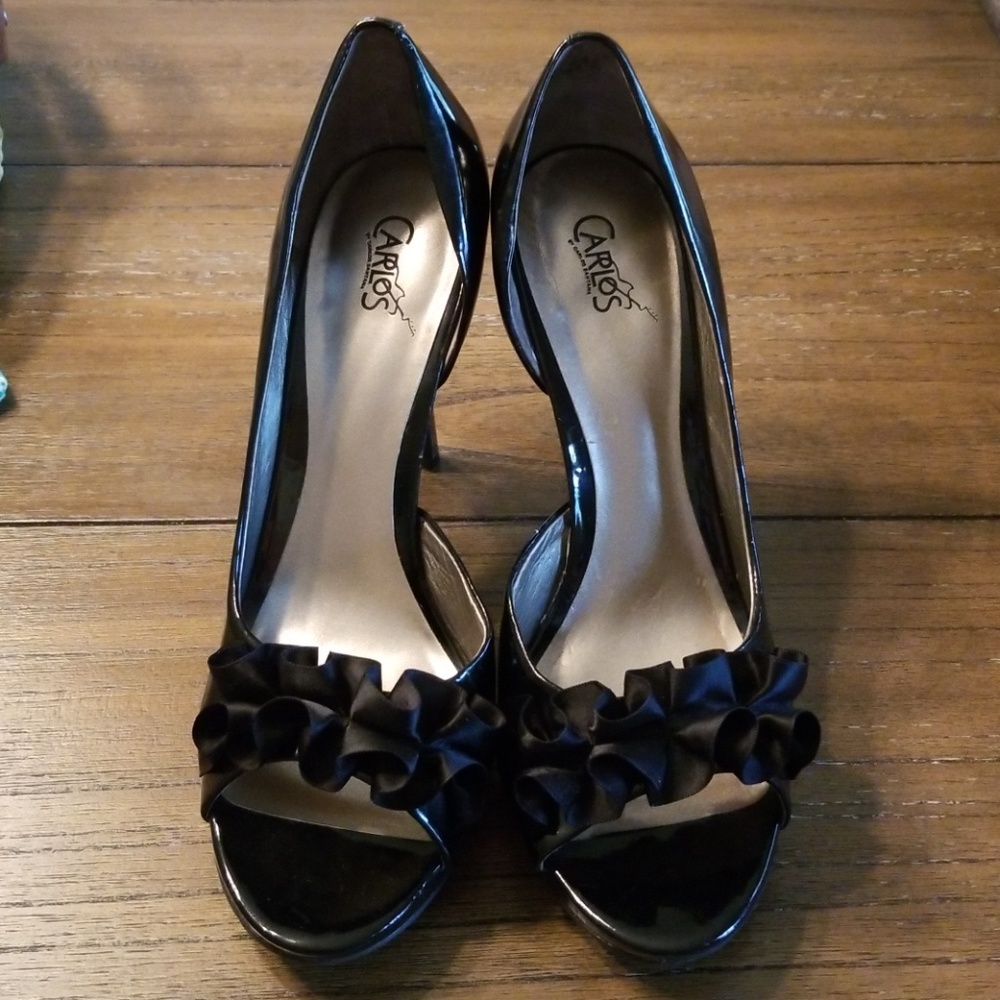 Carlos by Carlos Santana Peep Toe Heels